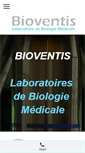 Mobile Screenshot of bioventis.com